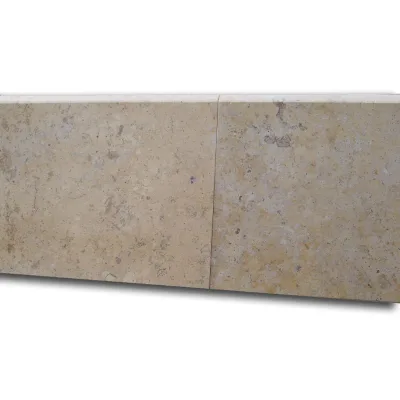 Beige and Yellow Limestone Swimming Pool Coping Edge