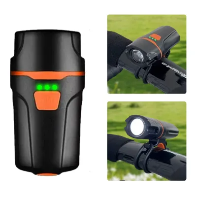 IPX6 Waterproof 300LM Mini LED Bike Front Light Rechargeable Bicycle Headlight for Mountain Road Bike Accept Logo Customization