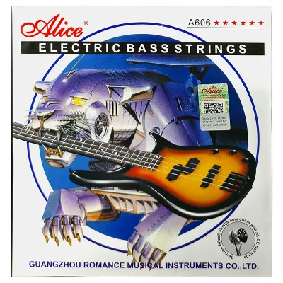ALICE A606(4)-M 4 String Bass String 045~.105 for 22 to 24-grade Electric Bass