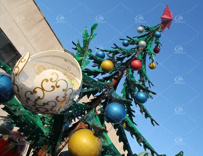 Christmas Tree Ride Indoor/Outdoor Attraction Shopping Malls Rotary Carnival Game Christmas Theme Amusement Park Sale