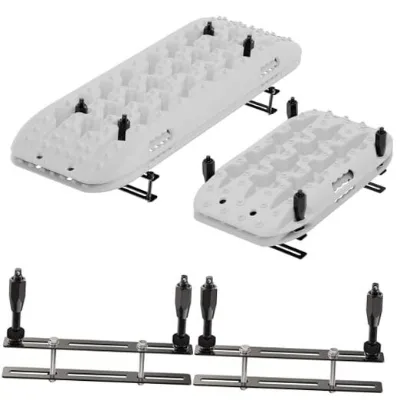 Recovery Board Mount Kit, Universal Bracket for Traction Tracks, Adjustable