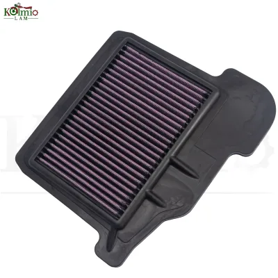 KOLMIO-LAM High Flow Air Filter Fit Yamaha MT09 FZ09 Tracer900 GT XSR900 14-20 Washable Reusable Motorcycle Air Cleaner