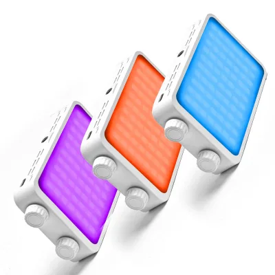 Selfie Fill Light 25w Mini Rgb Shooting Light Portable Photography Light Emitting Diode Panel Selfie Ready Color Adjustable