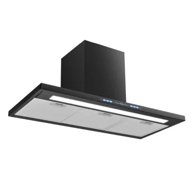 Luxury Design Electric T-Shaped Stainless Steel Wall-Mounted Range Hood Smart Auto Heat Cleaning Class Energy Efficiency