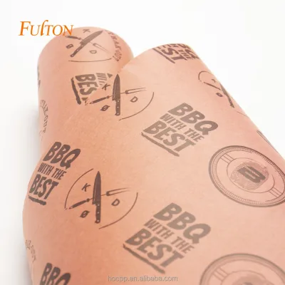 FDA Approved Pink Butcher Paper Custom Design BBQ Steak Paper with Cutter Box