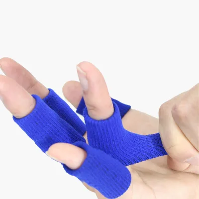 Breathable Finger Sleeves Thumb Brace Elastic Finger Protector Support for Sports, Basketball, Volleyball