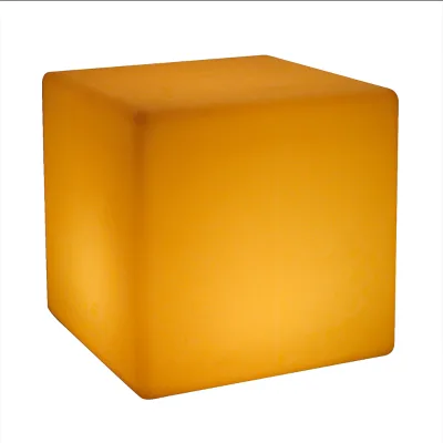 Outdoor Led Cube Chair Furnitures Yesie 16inch Cordless Led Cube Chair RGB 16 Colors Standing Cube