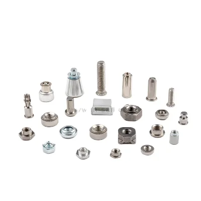 M2 M3 M4 M5 Fastener Hardware Press in Stud Spring Loaded Screw Standoff Self Clinching Nut for Sheet Metal