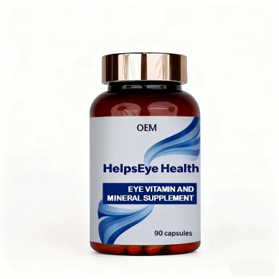Private Label Antioxidant Eye Health Supplement Protects Against Blue Light and Supports Vision Eye Vitamins Softgels