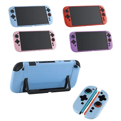 Colorful Soft TPU Case for Nintendo Switch 2 Detachable Soft TPU Cover Shell Full Protection