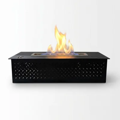 Automatic Bio Ethanol Fireplace 36/42 Inch Insert CE Modern Ventless Stove Remote Control Stainless Living Room Hotel/Villa