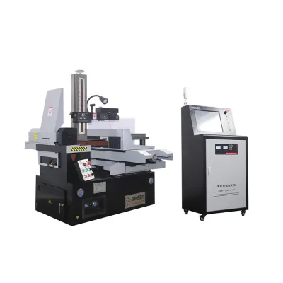 Top Selling PLC Controlled High Speed Automatic Zero Point Zero Two Millimeter Precision CNC Wire Cut EDM Machine Motor Gear
