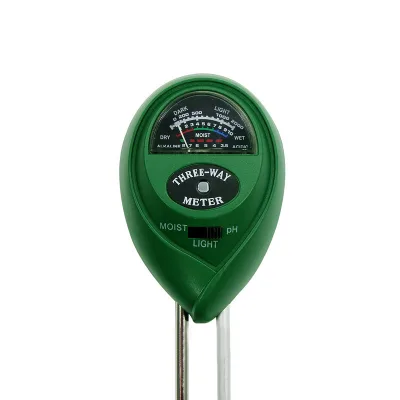 SPH002 LCD Display Temperature Moisture Sunlight PH Garden Plants Soil Tester Meter