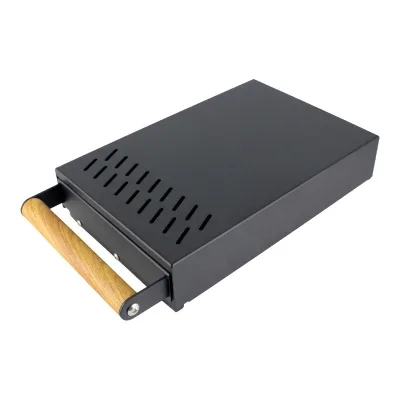 Commercial Grade Espresso Knock Box, Drawer Type with Soft-Close Mechanism, Durable for High Volume Coffee Shops