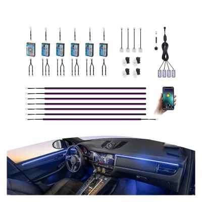 'CARDI' K3S 10-IN-1 Car LED Strip Kit Waterproof for Off-Road Toyota Hilux/Ford Ranger