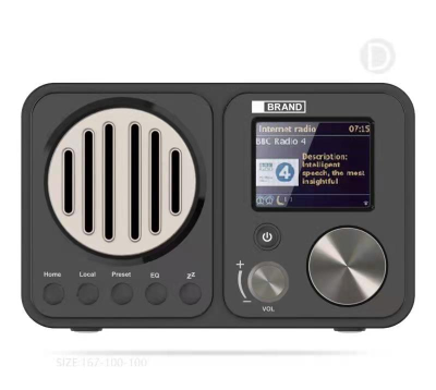 Smart Retro Internet Radio Wifi Wireless Record Radio