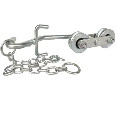 Farm Banana Hanging Door Roller with Chains Single Bearings