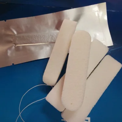 ENT Nasal Dressing ENT Nasal Packing 10.0*2.0*1.5 Without Airway Tube