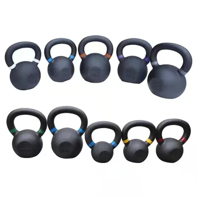 Equipment Fitness Accessories Fitness Professional Training Weightlifting Coated Cast Iron Powder Kettlebell