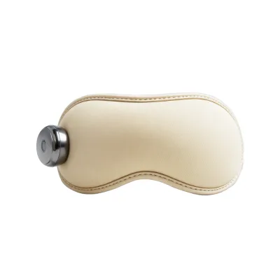 Electric Vibrating Foldable Portable Stress Relief Eye Massager with Heating Therapy and Cooling Gel Pad