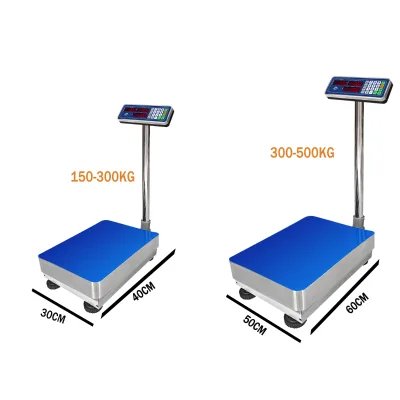 TCS Electronic Bench Scale 300kg LED/LCD IP68 Waterproof Stainless Steel Top Cover OEM Customizable Digital Weighing Scale