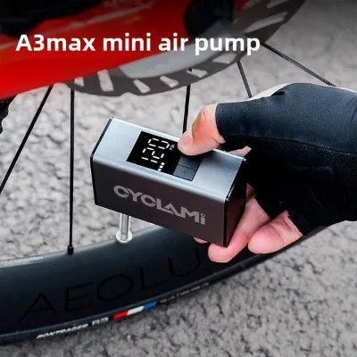 Fast Inflation 150PSI Aluminum Alloy Mini Electric Air Pump Smart Digital Portable Bike Tire Inflator for MTB Road Bike Riding