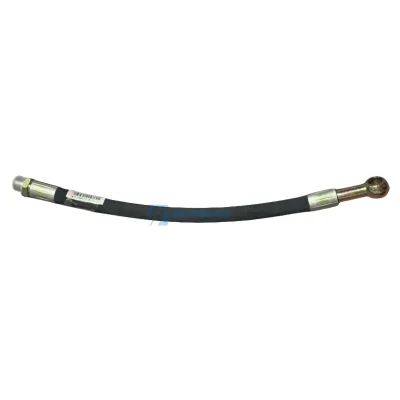 Sinotruk Howo 371 Dump Truck Spare Parts Chassis Steering System Parts High Pressure Hose Pipe WG9738470075 for Sinotruk