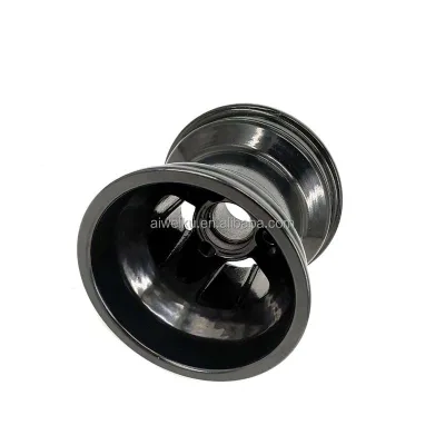Kart Bearing Front Hub Racing Aluminum Rim Light Kart Wheel for 10x4.50-5 Tires