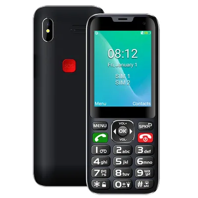 L2801 4G LTE Big Battery Keypad Phone Big Buttons Touch Keypad Phone Feature Phone