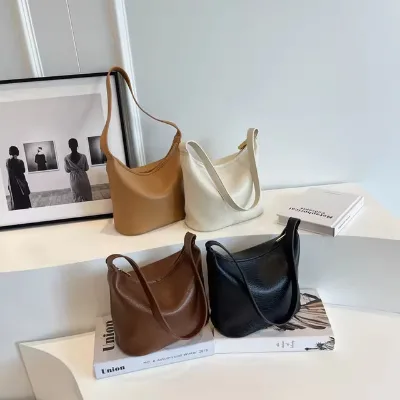 Wholesale Ladies Fashion Vintage Shoulder Bags High Quality PU Leather Frame Simplicity Tote Bag