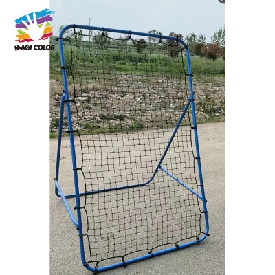 Metal Pitch Back Baseball Rebounder Net with Sturdy Frame Outdoor Sports Training Throwing Catching Practice Equipment M01D012
