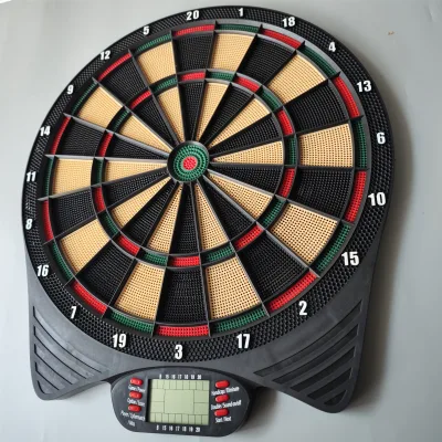 15" Electronic Dartboard with Soft Tip Darts for Kids and Adults Indoor Game Play