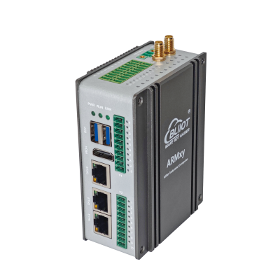 Multiple ROM RAM 4*A76 RK3588 6TOPS NPU 2.4GHz 4DI+4DO RS232/RS485 AI/AO Industrial AI Edge Controller