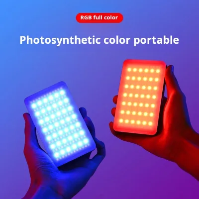 M140 Mini Portable Fill Light for Selfies Phone Live Streaming Photography Beauty Lighting RGB Full-Color DSLR Camera Shooting