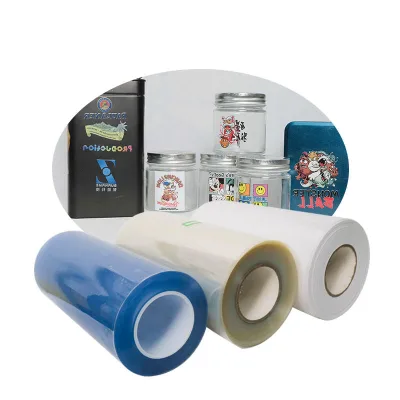 UV DTF a and B Transferstickers Transparent for UV Cups Wraps Sticker Label Printing Free B Heat Transfer Stickers