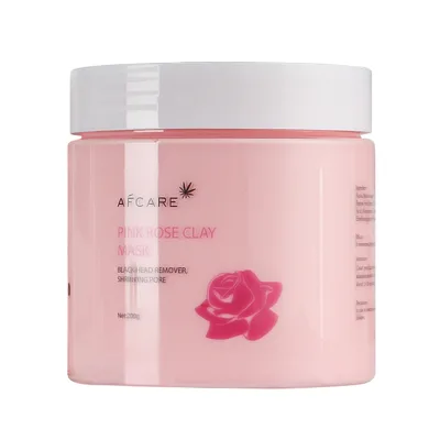 Custom Organic Acne Clay Mask LOGO Moisturizing Rejuvenating Infused Rose Shea Butter Vitamin C Herbals OEM Available
