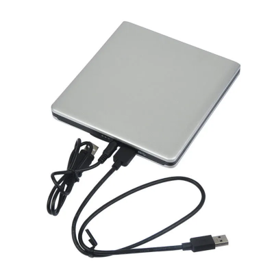 Hot Sale High Speed Read and Write 3D Blu-ray DVD CD Player External Blu-ray Writer Drive Bluray Disc Writer External Dvd Drive