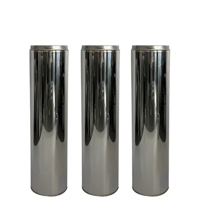 Factory Price Insulated Stove Stainless Steel Chimneys Pipe 6" (150mm )