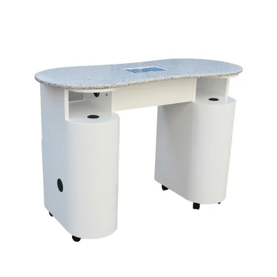 Modern Design Nail Table with Painting with Dust Collector