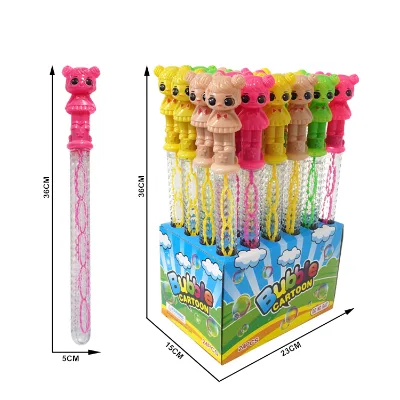 Surprise Girls Bubble Water Toys Bubble Soap Stick for Promotion