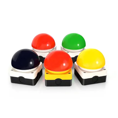 Foot Pedal Hand Switch Mushroom Head Emergency Stop Button Switch Self-locking Self-resetting and Waterproof