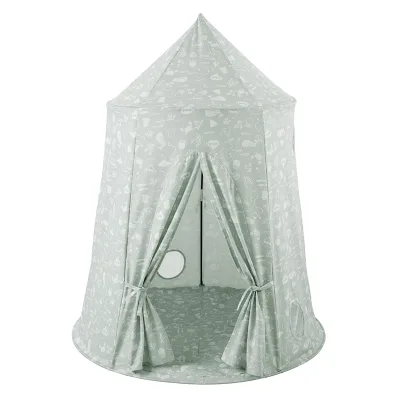 Factory Price Custom Fashion Indoor and Outdoor Children's Tent Play Tent with Shiny Print