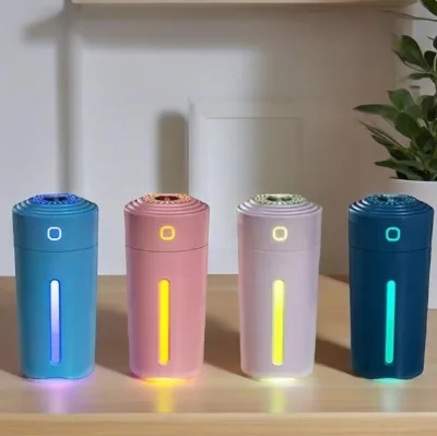 Hot Selling Mini Portable Air Humidifier USB Aroma Lithium Battery LED Light Wireless Air Purifier