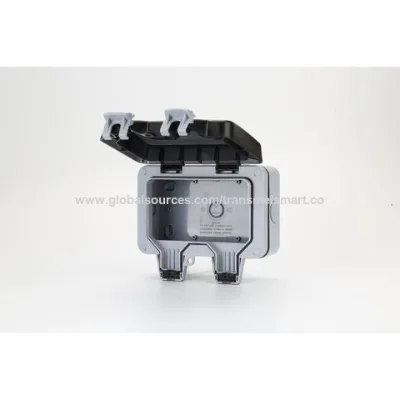 Double waterproof box for socket, IP66 box for switch