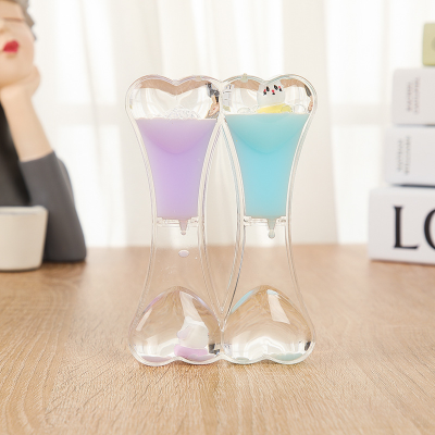 Liquid Oil Sand Timer Hourglass Sensory Liquid Timer for Other Toys