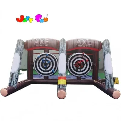 2 or 4 Players Inflatable Axe Throwing Games for Adults