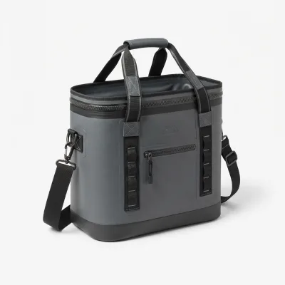 BONITA BNT26072006 Large Capacity Insulated Polyester Picnic Cooler Bag Shoulder Strap Lightweight Portable Food Drink Storage