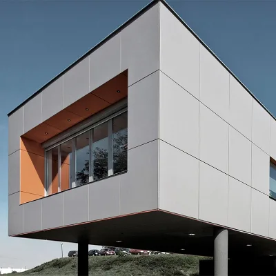 Color Matching Gmart Compact Hpl Matte Wall Cladding Board Hpl Matte Facade Panels Outside 1220x2440mm Wall Laminate Paneling