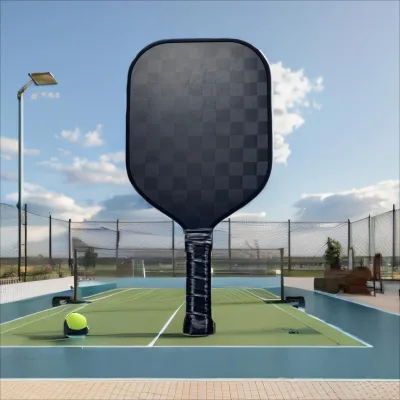 Premium 18K Carbon Fiber Pickleball Paddle USAPA Approved Reinforced Frame Defensive Enhancement Shock Absorption Entertainment