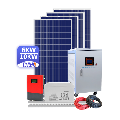 Full 10kw Solar System Price Off Grid Photovoltaic Systems Bifacial PERC